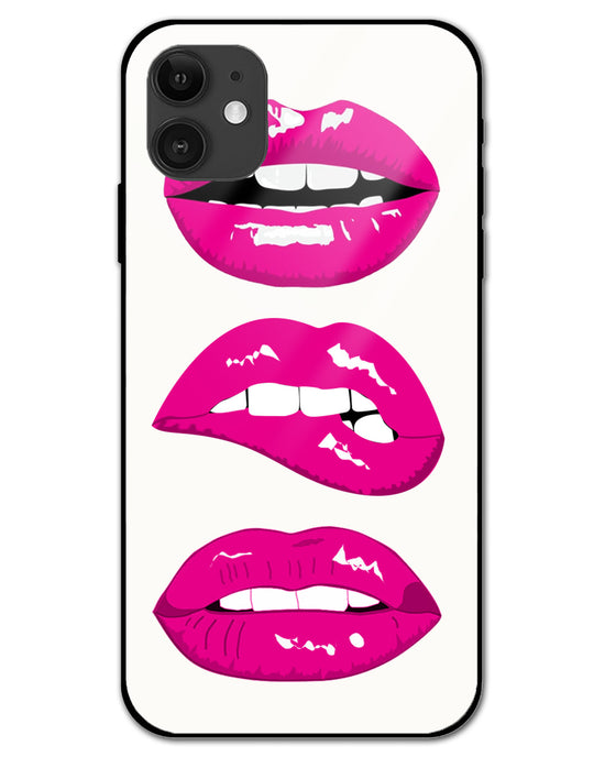 Sassy Lips | Iphone 12 glass Phone Case