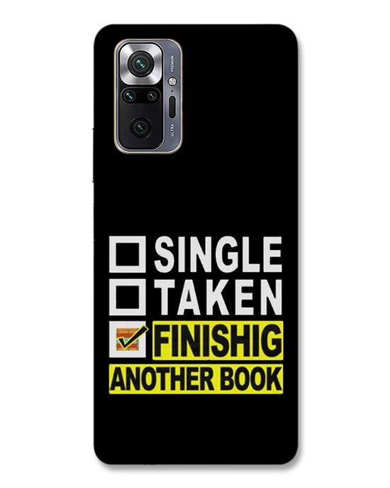 Bibliophile status |  Redmi Note 10 Pro Max Phone Case