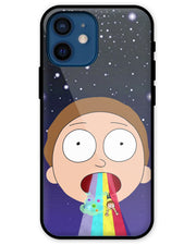 Morty's universe |  iPhone 12 Mini glass Phone Case