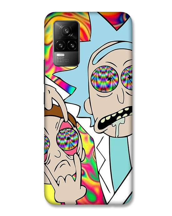 Rick and Morty psychedelic fanart |  Vivo Y73 Phone Case