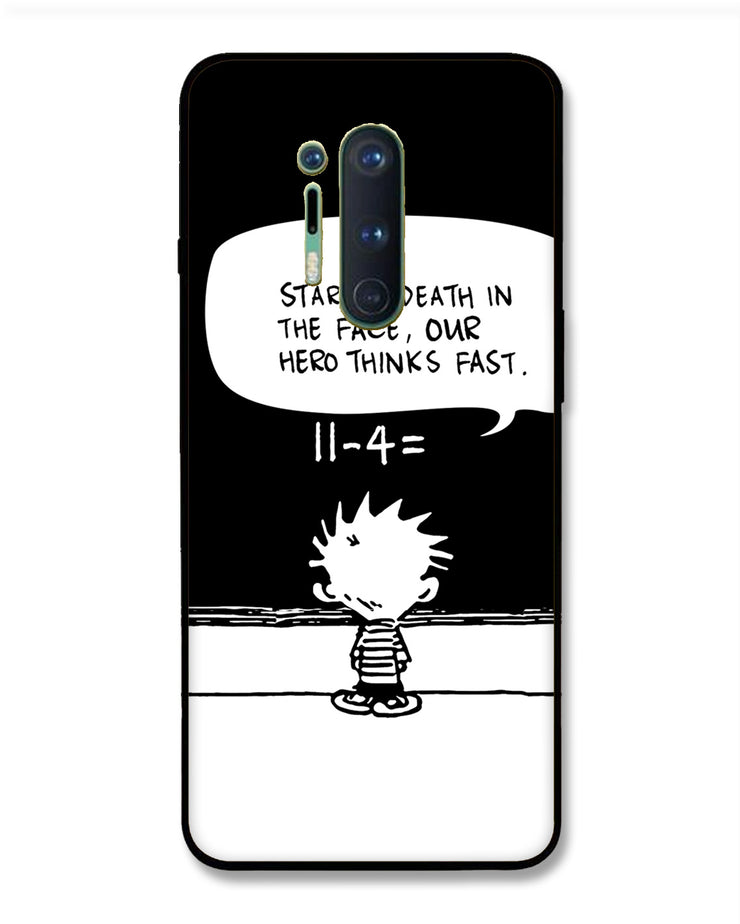 Our Hero Thinks Fast | OnePlus 8 Pro Phone Case