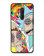 Rick and Morty psychedelic fanart |  OnePlus 8 Pro Phone Case