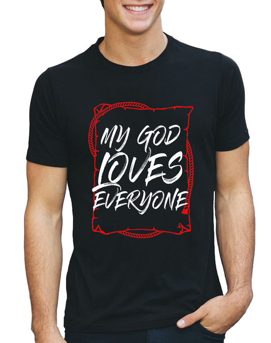 My God Loves Everyone | Short-Sleeve Unisex T-Shirt