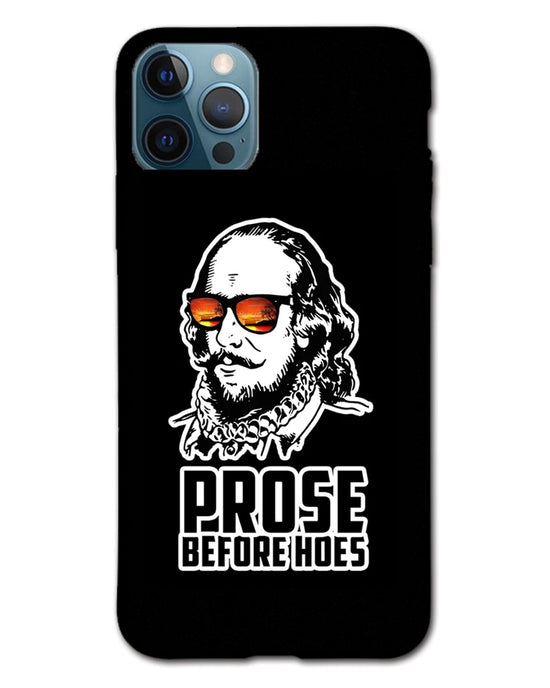 Prose before hoes |  iPhone 12 pro max  Phone Case