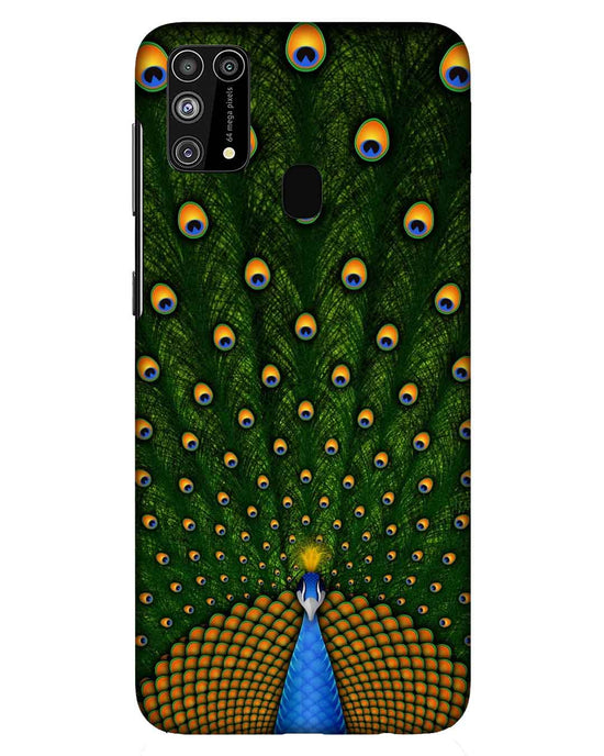 peacock  |  Samsung Galaxy M31 Phone Case