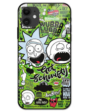 Morty's universe |  Iphone 12 glass Phone Case