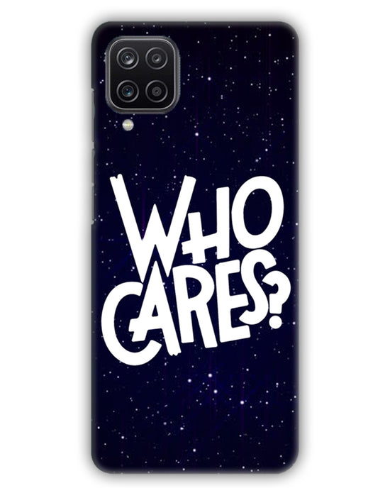 Who Cares ? | Samsung Galaxy M12  Phone Case