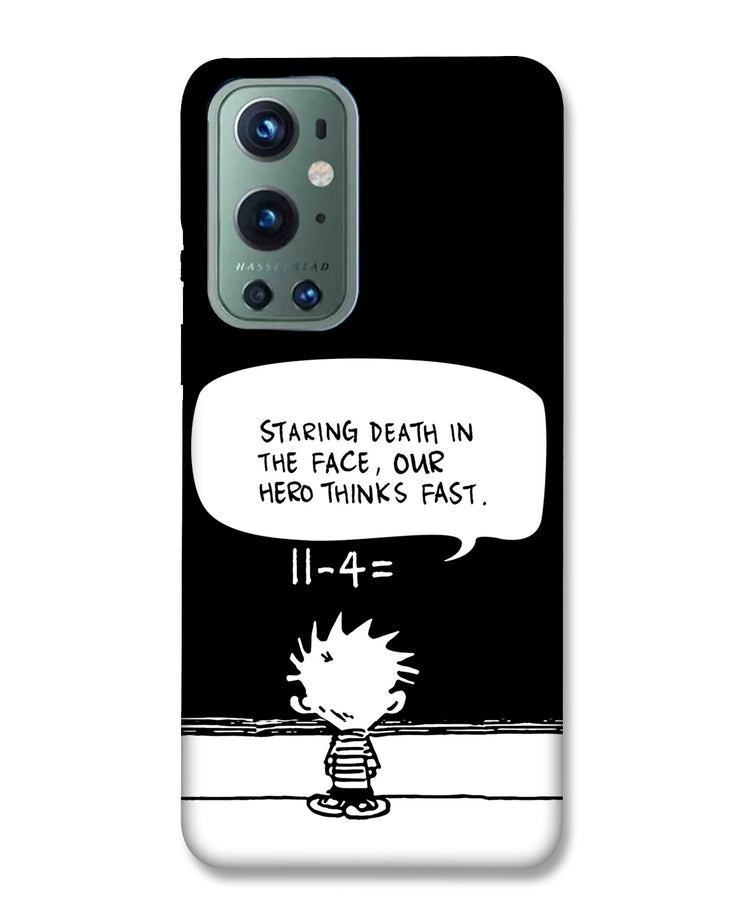 Our Hero Thinks Fast | OnePlus 9 Pro Phone Case