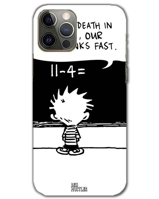 Our Hero Thinks Fast | iphone 12 pro  Phone Case