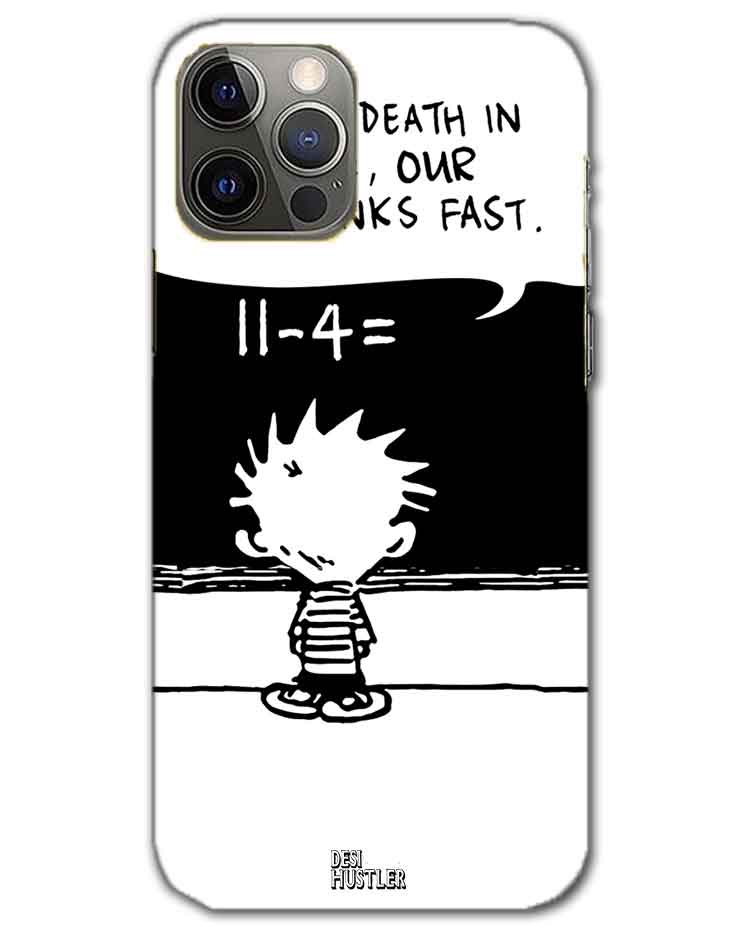 Our Hero Thinks Fast | iphone 12 pro  Phone Case