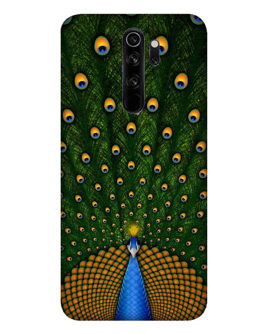 peacock  |  Redmi note 8 pro Phone Case
