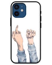 F*ck you  |  iPhone 12 Mini glass Phone Case