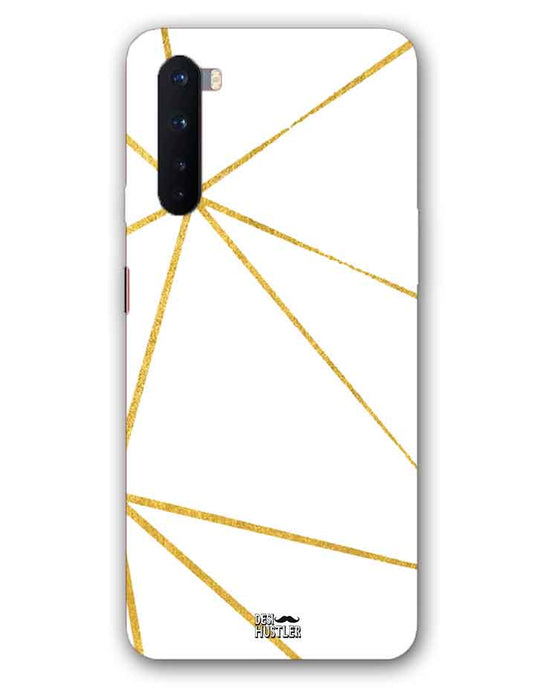 White & Gold |  OnePlus Nord  Phone Case