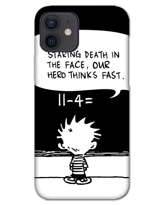 Our Hero Thinks Fast | Iphone 12 Phone Case