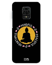 MINDFUL HEARTFUL PEACEFUL | redmi note 9 pro max Phone Case