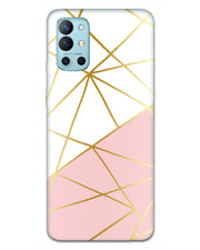 Pink & Gold  |  one plus 9R Phone Case