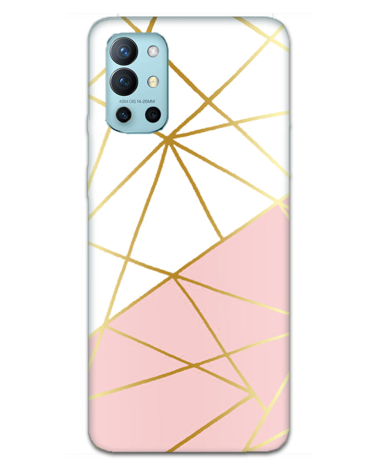 Pink & Gold  |  one plus 9R Phone Case