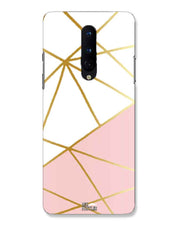 Pink & Gold  | one plus 8 Phone Case