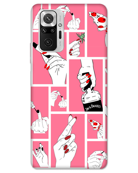 Bad Girl  | Redmi Note 10 Pro Phone Case