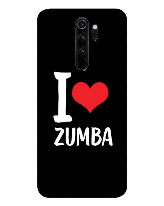 I love Zumba  | Redmi note 8 pro Phone Case