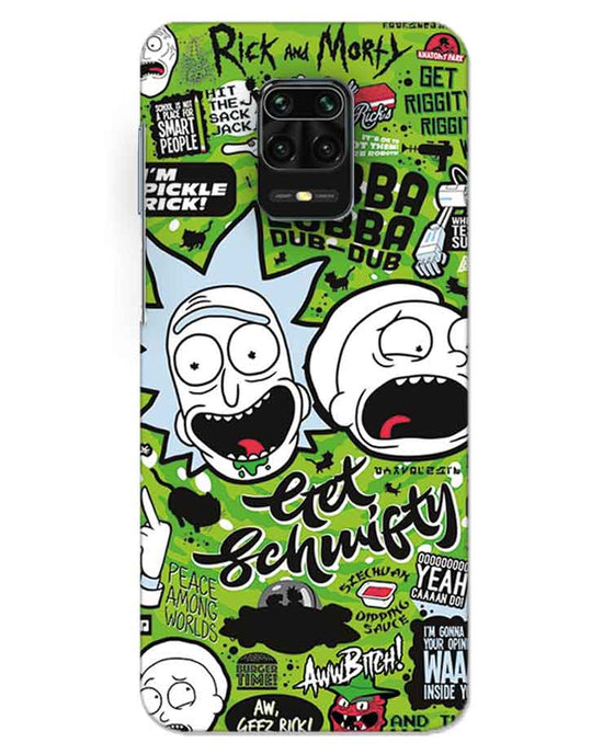 Rick and Morty adventures fanart | redmi note 9 pro max Phone Case