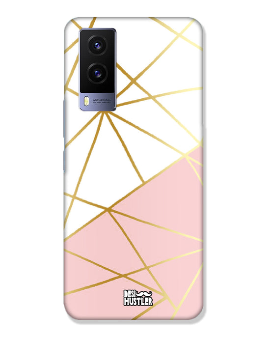 Pink & Gold  |  Vivo V21e 5G Phone Case