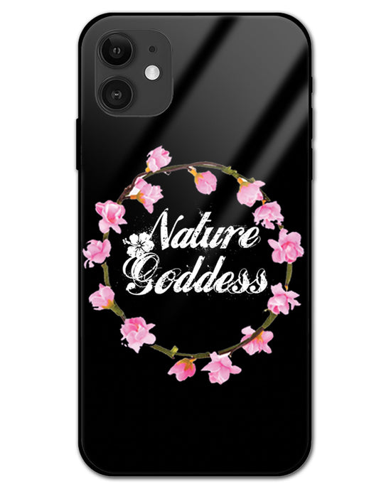 Nature goddess |  Iphone 12 glass Phone Case