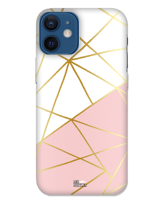 Pink & Gold  |  iPhone 12 Mini Phone Case