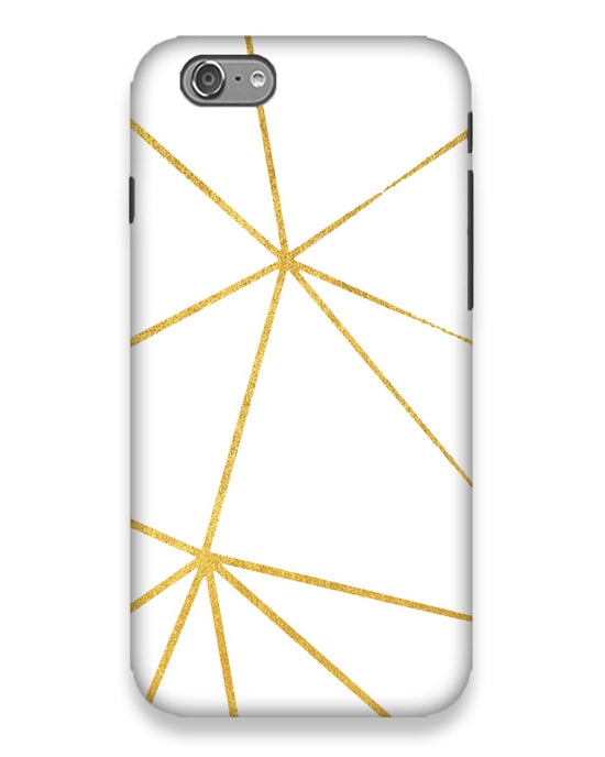 White & Gold  | i phone 6 Phone Case