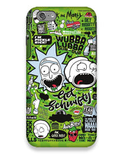 Rick and Morty adventures fanart | i phone 6s Phone Case