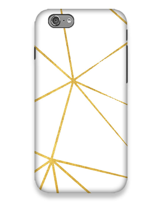White & Gold  | i phone 6s Phone Case