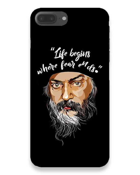 Life begins - OSHO |  iphone 7 plus Phone Case