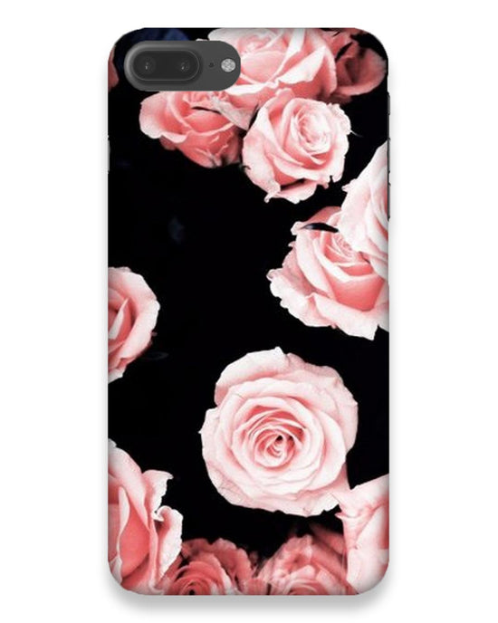 Pink roses  |  iPhone 7 plus Logo Cut Phone Case