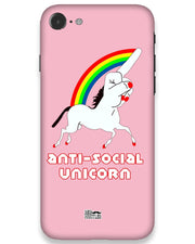 ANTI-SOCIAL UNICORN  | iphone 7 Phone Case