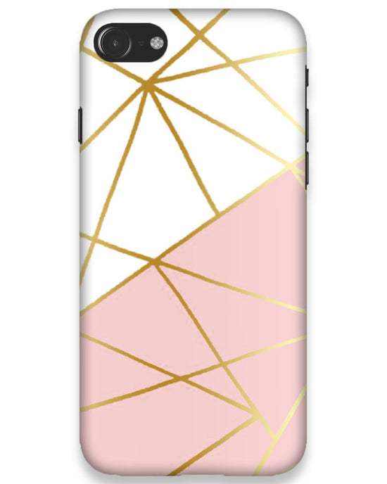 Pink & Gold  | i phone 8 Phone Case