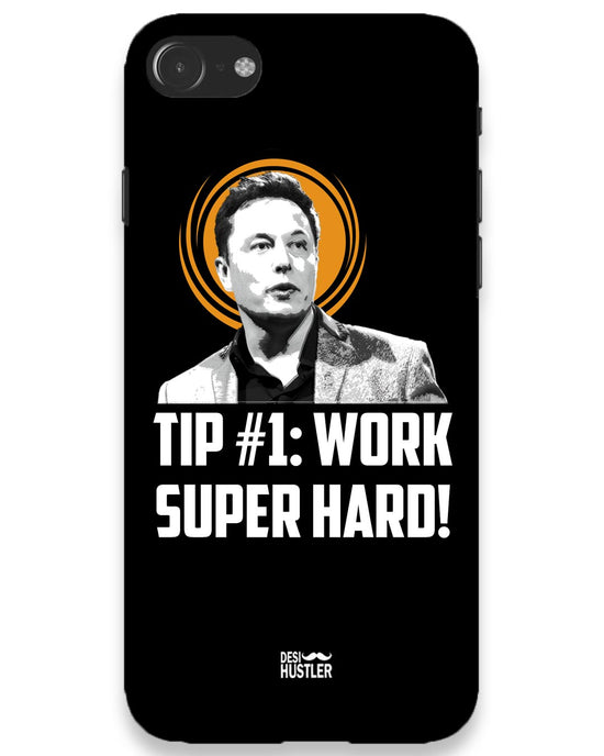 Work super hard |iphone 8 Phone Case