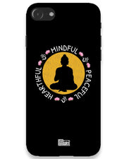 MINDFUL HEARTFUL PEACEFUL | iphone 8 Phone Case