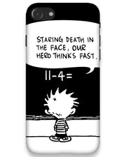 Our Hero Thinks Fast |  iPhone 8 plus Phone Case