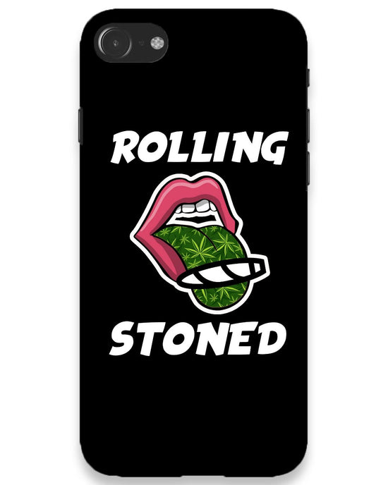 Rolling stoned Black | i phone 8 Phone Case