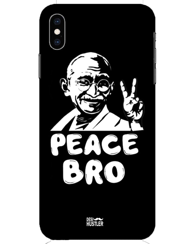 Peace bro | iPhone XS Max Phone Case