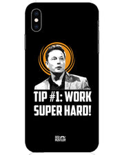 Work super hard | iPhone XS Max Phone Case