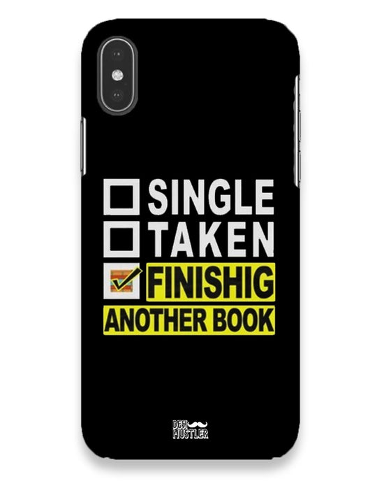Bibliophile status.  |  IPhone X Phone Case