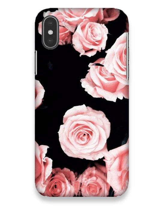 Pink roses  |  iphone x Phone Case