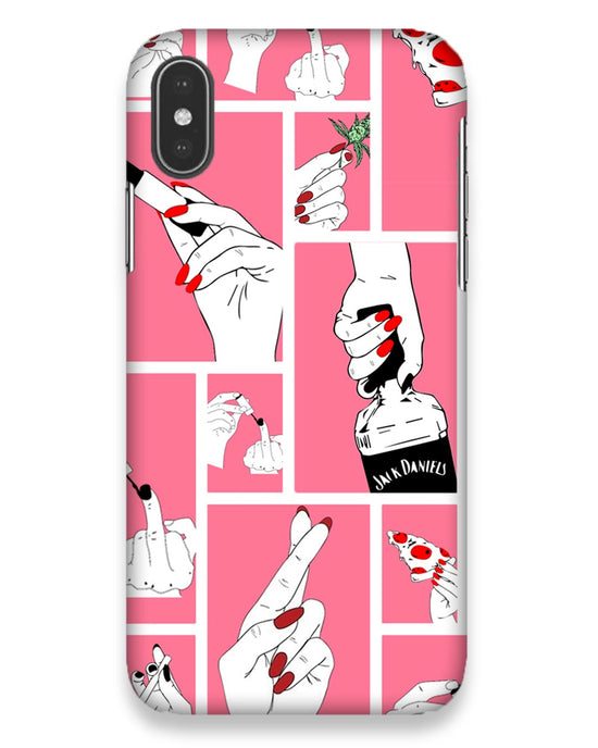 Bad Girl  |  IPhone X Phone Case