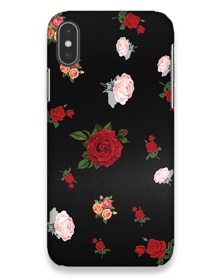 pink rose  |  IPhone X Phone Case