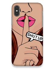 Shutup | Iphone X Phone Case