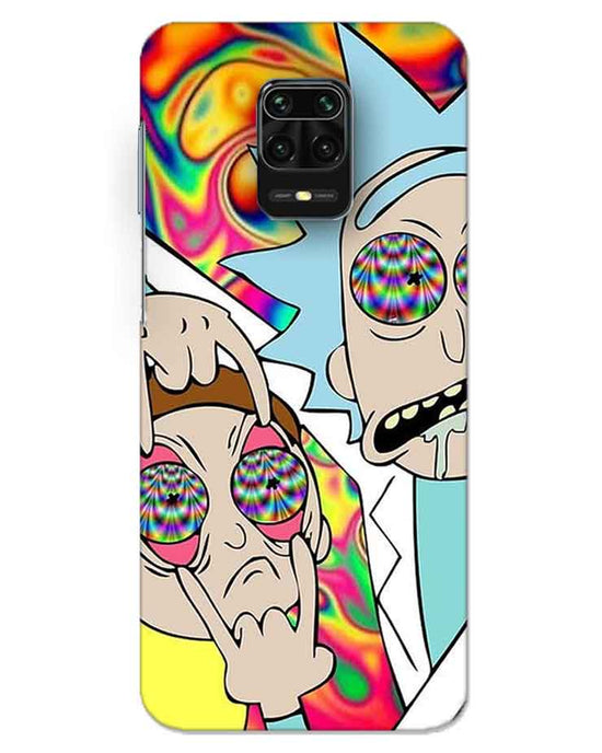 Rick and Morty psychedelic fanart |  redmi note 9 pro max Phone Case