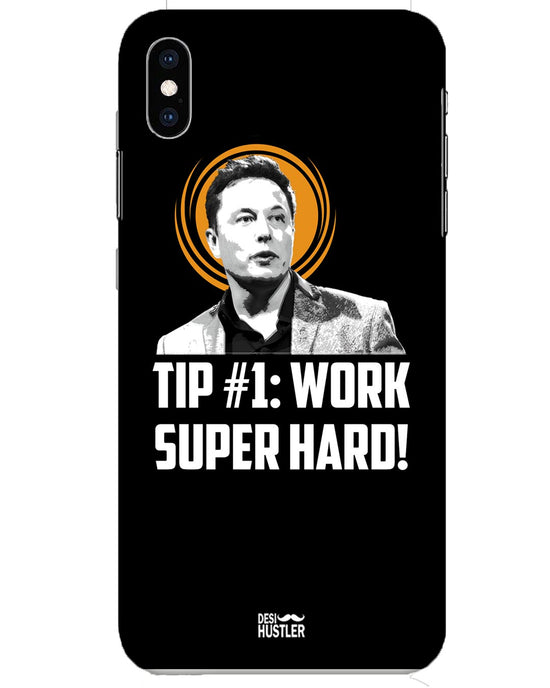 Work super hard | iPhone XR Phone Case
