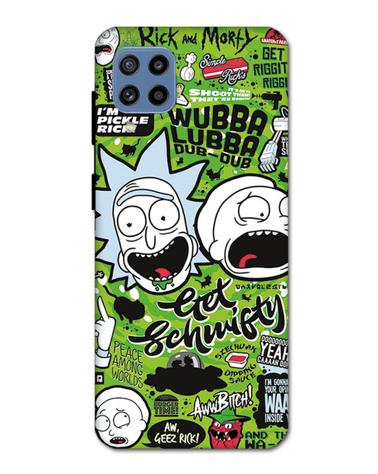 Rick and Morty adventures fanart | Samsung Galaxy M32  Phone Case