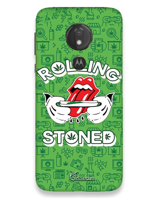 rolling stone | moto g7 power Phone Case